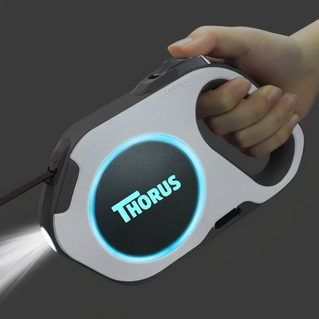 *NEU* Hundeleine - 5 Meter ausziehbar - mit LED-Licht